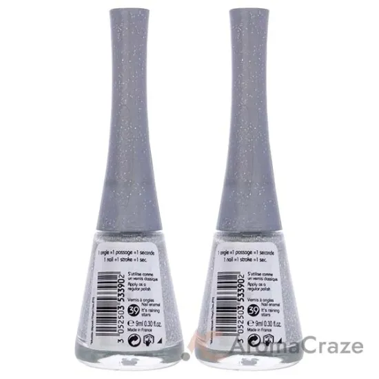 Picture of 1 Seconde - 39 Its Raining Stars by Bourjois for Women - 0.3 oz Nail Polish - Pack of 2