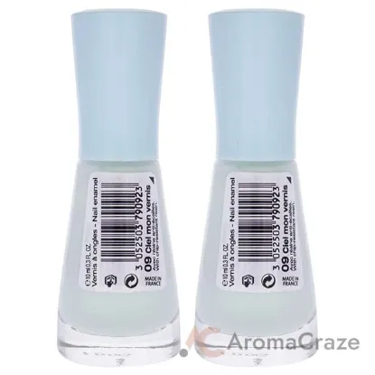 Picture of So Laque Glossy - 09 Ciel Mon Vernis by Bourjois for Women - 0.3 oz Nail Polish - Pack of 2