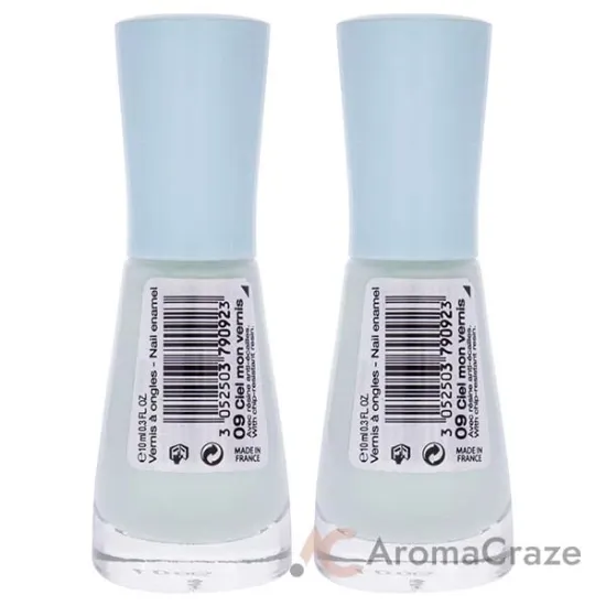 Picture of So Laque Glossy - 09 Ciel Mon Vernis by Bourjois for Women - 0.3 oz Nail Polish - Pack of 2