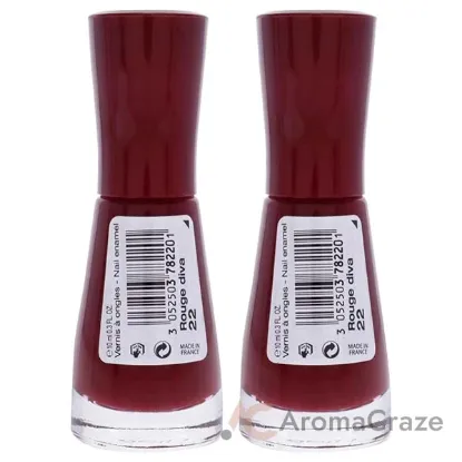 Picture of So Laque Ultra Shine - 22 Rouge Diva by Bourjois for Women - 0.3 oz Nail Polish - Pack of 2