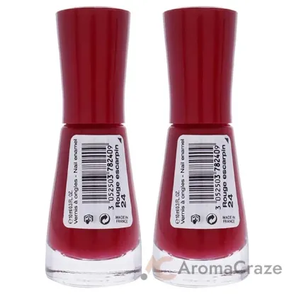 Picture of So Laque Ultra Shine - 24 Rouge Escarpin by Bourjois for Women - 0.3 oz Nail Polish - Pack of 2