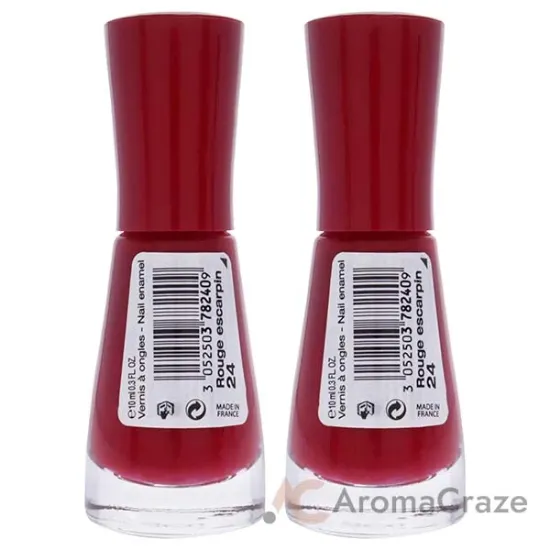 Picture of So Laque Ultra Shine - 24 Rouge Escarpin by Bourjois for Women - 0.3 oz Nail Polish - Pack of 2