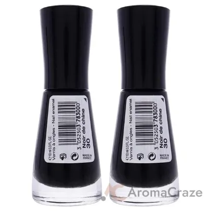 Picture of So Laque Ultra Shine - 30 Noir de Chine by Bourjois for Women - 0.3 oz Nail Polish - Pack of 2