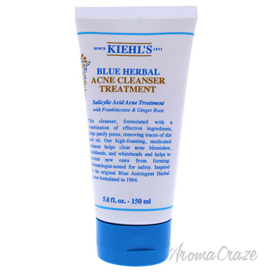 Picture of Blue Herbal Acne Cleanser Treatment by Kiehls for Unisex 5 oz Treatment