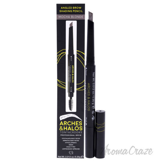 Picture of Angled Brow Shading Pencil Mocha Blonde by Arches and Halos for Women 0.012 oz Eyebrow Pencil