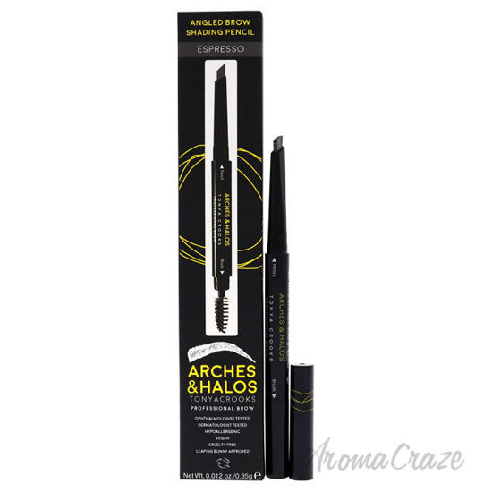 Picture of Angled Brow Shading Pencil Espresso by Arches and Halos for Women 0.012 oz Eyebrow Pencil