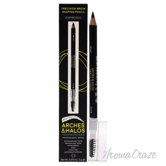 Picture of Precision Brow Shaping Pencil Espresso by Arches and Halos for Women 0.070 oz Eyebrow Pencil
