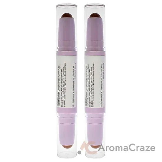 Picture of Throw Shade Duo Contour Stick - Dark by Carter Beauty for Women - 0.08 oz Contour - Pack of 2