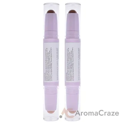 Picture of Throw Shade Duo Contour Stick - Medium by Carter Beauty for Women - 0.08 oz Contour - Pack of 2