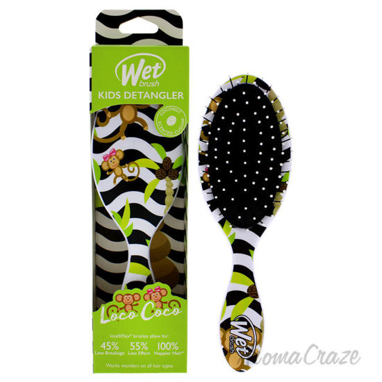 Picture of Kids Detangler Brush Sweet Treats Loco Coco by Wet Brush for Kids 1 Pc Hair Brush