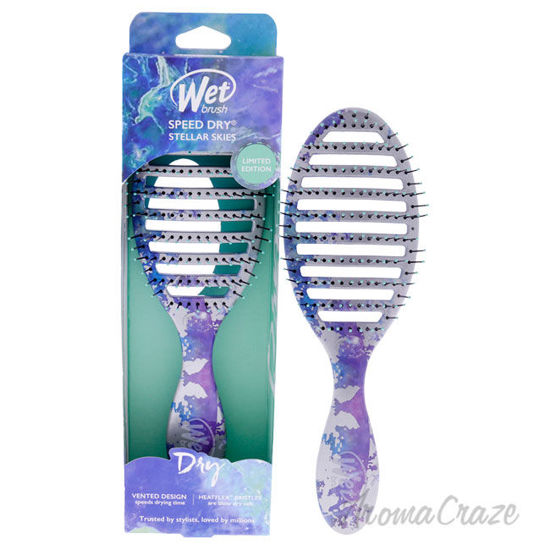 Picture of Speed Dry Stellar Skies Brush Turquoise Skies by Wet Brush for Unisex 1 Pc Hair Brush