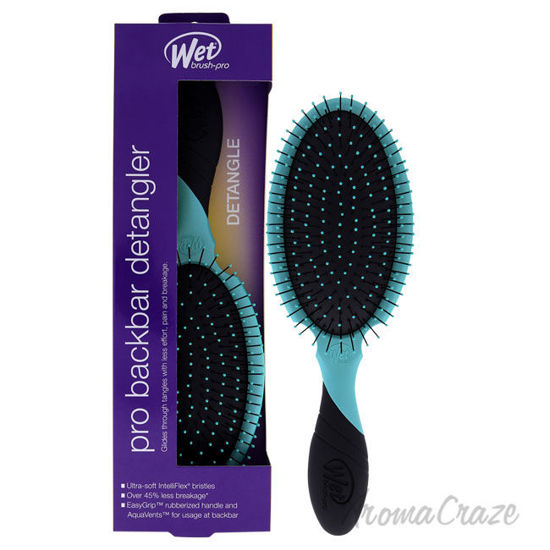 Picture of Backbar Detangler Brush Purist Blue by Wet Brush for Unisex 1 Pc Hair Brush