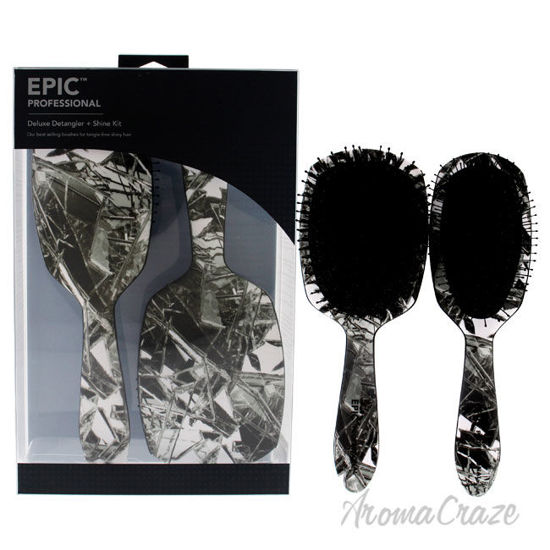 Picture of Epic Break the Mold Prep and Finish Set by Wet Brush for Unisex 2 Pc Kit Deluxe Detangler, Deluxe Shine
