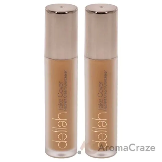 Picture of Take Cover Radiant Cream Concealer - Cashmere by Delilah for Women - 0.12 oz Concealer - Pack of 2