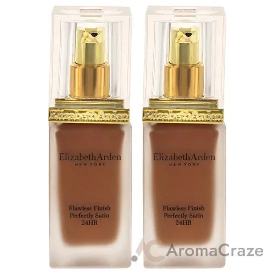 Picture of Flawless Finish Perfectly Satin 24HR Makeup SPF 15 - 17 Cocoa by Elizabeth Arden for Women - 1 oz Foundation - Pack of 2