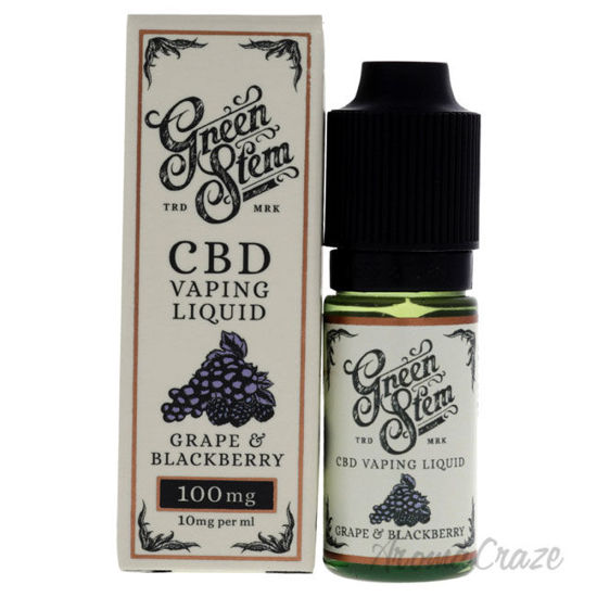 Picture of CBD Vaping Liquid 100mg Grape and Blackberry by Green Stem for Unisex 0.33 oz Vaping Liquid