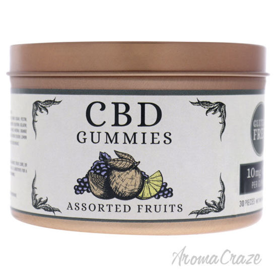 Picture of CBD Gummies 10mg Assorted Fruits by Green Stem for Unisex 30 Pc Gummies