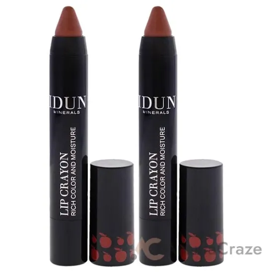 Picture of Lip Crayon - 402 Anni-Frid by Idun Minerals for Women - 0.09 oz Lipstick - Pack of 2
