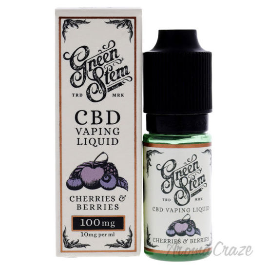 Picture of CBD Vaping Liquid 100mg Cherries And Berries by Green Stem for Unisex 0.03 oz Vaping Liquid