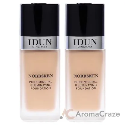 Picture of Norrsken Foundation - 207 Disa by Idun Minerals for Women - 1 oz Foundation - Pack of 2