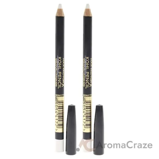 Picture of Kohl Kajal Liner Automatic Pencil - 010 White by Max Factor for Women - 0.01 oz Eyeliner - Pack of 2