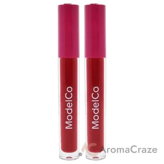 Picture of Lip Lacquer - Iconic Red by ModelCo for Women - 0.17 oz Lip Gloss - Pack of 2