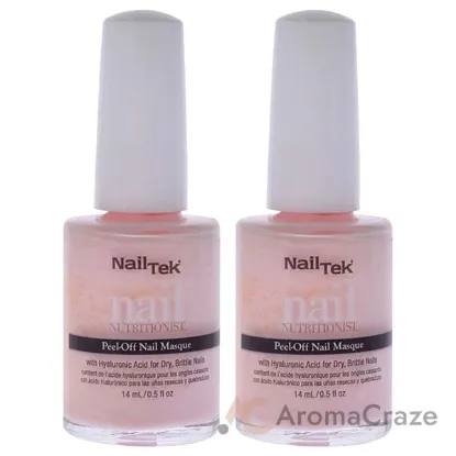 Picture of Nail Nutritionist Peel-Off Nail Masque - Pink by Nail Tek for Women - 0.5 oz Nail Masque - Pack of 2