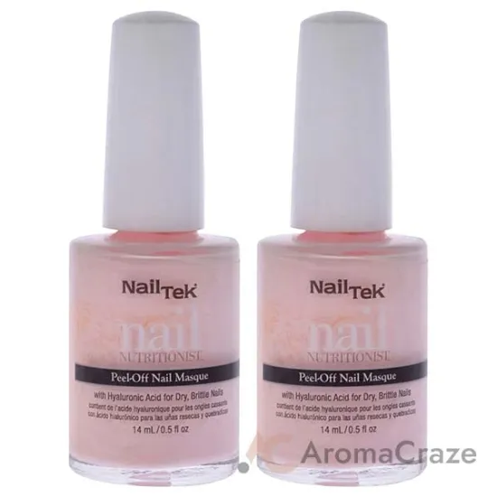 Picture of Nail Nutritionist Peel-Off Nail Masque - Pink by Nail Tek for Women - 0.5 oz Nail Masque - Pack of 2