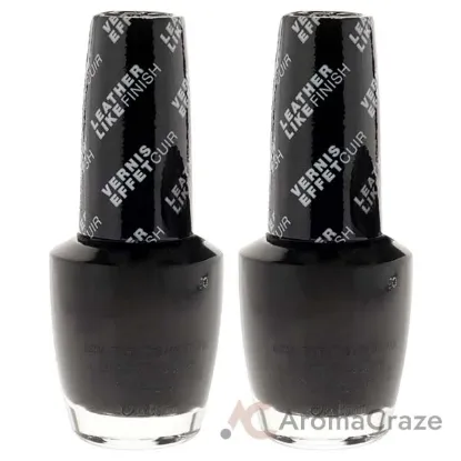 Picture of Nail Lacquer - NL G55 Leather Grease is the Word by OPI for Women - 0.5 oz Nail Polish - Pack of 2