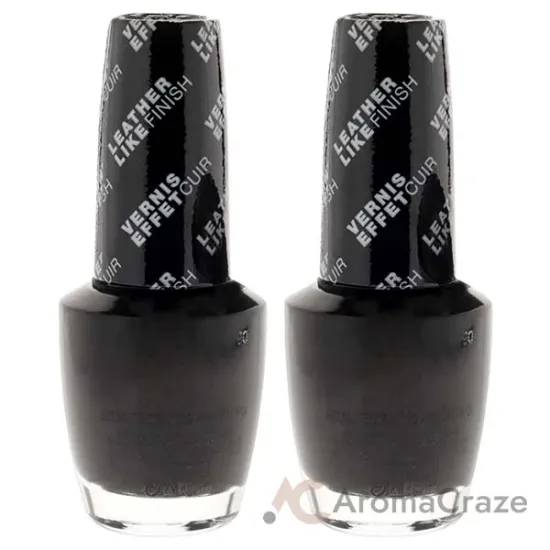Picture of Nail Lacquer - NL G55 Leather Grease is the Word by OPI for Women - 0.5 oz Nail Polish - Pack of 2