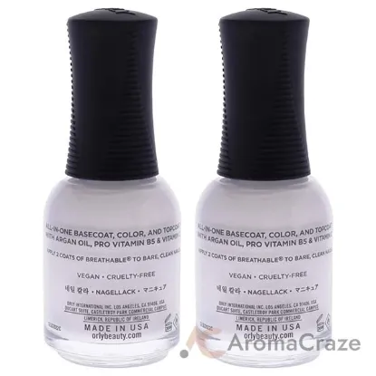 Picture of Breathable Treatment Plus Color - 20908 Barely There by Orly for Women - 0.6 oz Nail Polish - Pack of 2