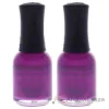 Picture of Breathable Treatment Plus Color - 20915 Give Me A Break by Orly for Women - 0.6 oz Nail Polish - Pack of 2