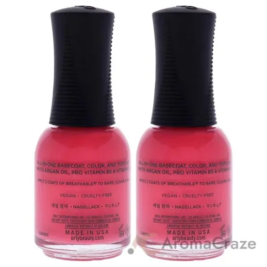 Picture of Breathable Treatment Plus Color - 20919 Nail Superfood by Orly for Women - 0.6 oz Nail Polish - Pack of 2
