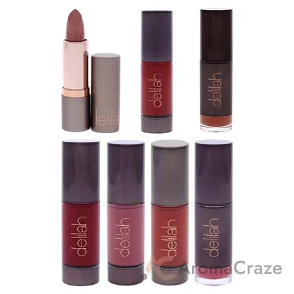 Picture of Colour Intense Cream Lipstick Kit by Delilah for Women - 7 Pc Kit 0.13 oz Lipstick - Whisper, Beau, Belle, Blossom, Breeze, Flame, Retro