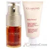 Picture of Double Serum Complete Age Control Concentrate and Body Partner Stretch Mark Expert Kit by Clarins for Unisex - 2 Pc Kit 1oz Serum, 5.8oz Body Lotion