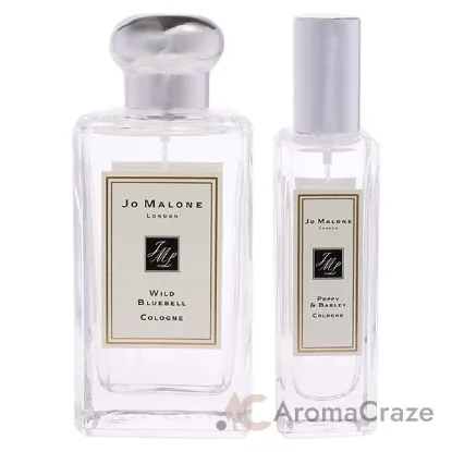 Picture of Wild Bluebell and Poppy and Barley Kit by Jo Malone for Women - 2 Pc Kit 3.4oz Cologne Spray, 1oz Cologne Spray
