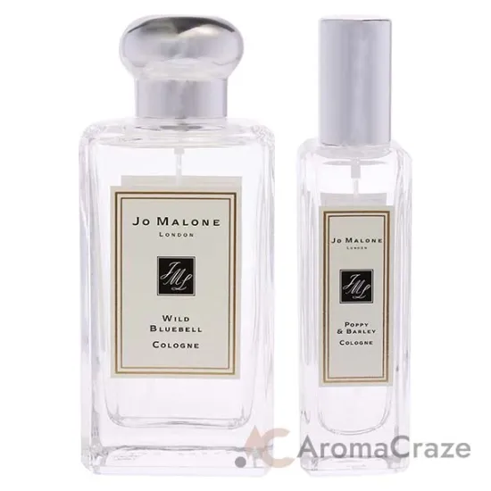 Picture of Wild Bluebell and Poppy and Barley Kit by Jo Malone for Women - 2 Pc Kit 3.4oz Cologne Spray, 1oz Cologne Spray