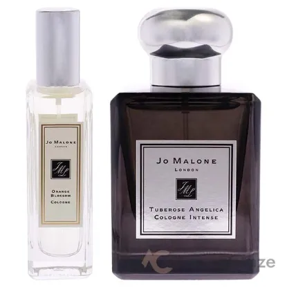 Picture of Orange Blossom and Tuberose Angelica Intense Kit by Jo Malone for Unisex - 2 Pc Kit 1oz Cologne Spray, 1.7oz Cologne Spray