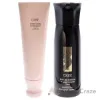 Picture of Serene Scalp Exfoliating Scrub and Invisible Defense Universal Protection Spray Kit by Oribe for Unisex - 2 Pc Kit 4.2oz Exfoliator, 5.9oz Hairspray