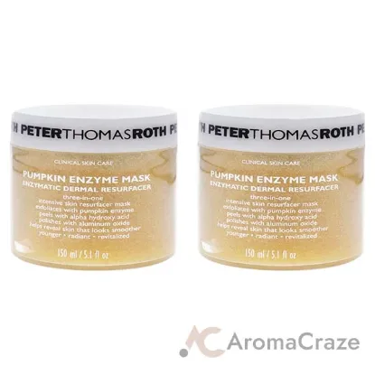 Picture of Pumpkin Enzyme Mask by Peter Thomas Roth for Women - 5.1 oz Mask - Pack of 2