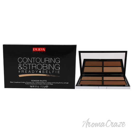 Picture of Ready 4 Selfie Contouring And Strobing Powder Palette 002 Medium Skin by Pupa Milano for Women 0.61 oz Makeup