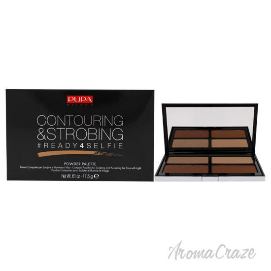 Picture of Ready 4 Selfie Contouring And Strobing Powder Palette 003 Dark Skin by Pupa Milano for Women 0.61 oz Makeup