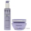 Picture of Blonde Absolu Ultra Violet Masque and Cicaplasme Serum Kit by Kerastase for Unisex - 2 Pc Kit 6.8oz Masque, 5.1oz Serum
