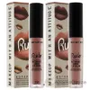 Picture of Notorious Rich Long Liquid Lip Color Kit by Rude Cosmetics for Women - 2 Pc Kit 2 X 0.1oz Lip Color - Below the Belt, False Hope