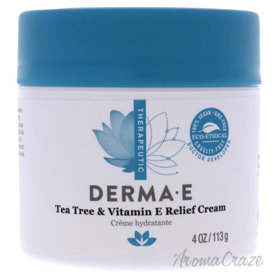 Picture of Tea Tree And Vitamin E Relief Cream by Derma E for Unisex 4 oz Cream