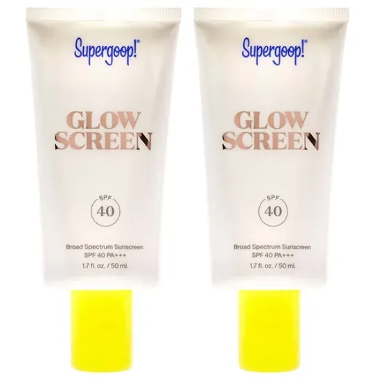 Picture of Glowscreen SPF 40 Body Lotion by Supergoop for Women - 1.7 oz Body Lotion - Pack of 2