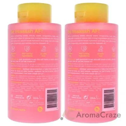 Picture of Fressssh AF Invigorating Body Wash by B.Tan for Unisex - 16 oz Body Wash - Pack of 2