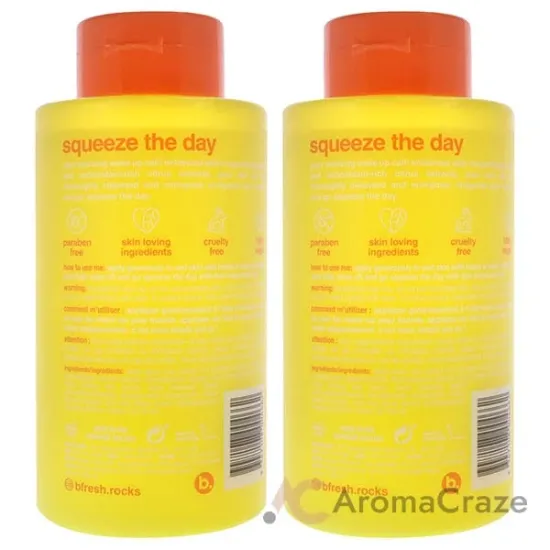 Picture of Squeeze The Day Energizing Body Wash by B.Tan for Unisex - 16 oz Body Wash - Pack of 2