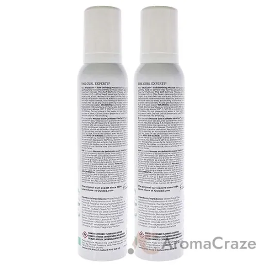 Picture of VitalCurl Plus Soft Defining Mousse by Ouidad for Unisex - 5.7 oz Mousse - Pack of 2