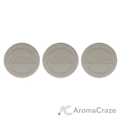 Picture of Perfumed Soap - Accordo Arancio - Pack of 3 by LErbolario for Unisex - 3.5 oz Soap